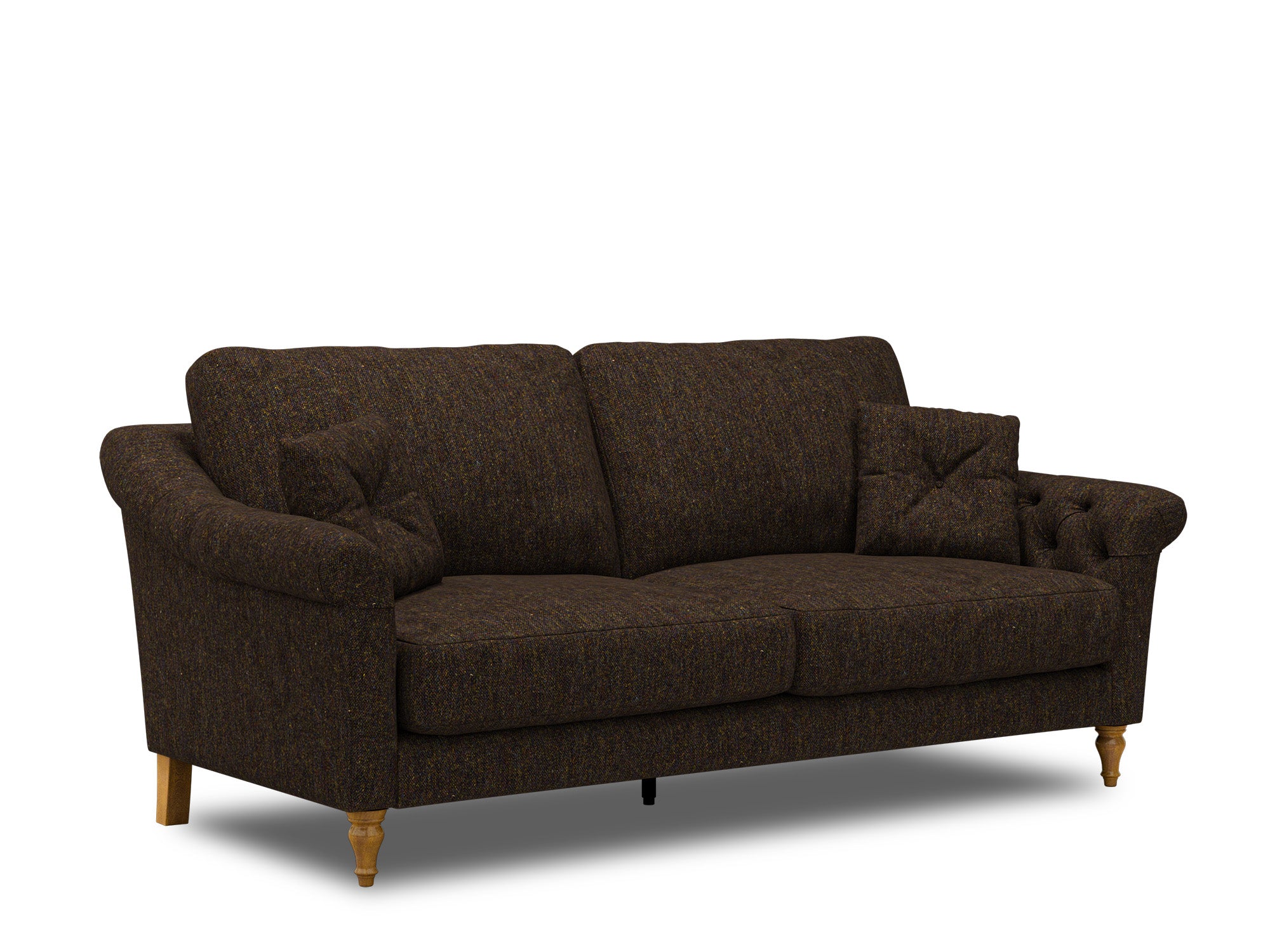 Harris Tweed Barleycorn Gorse Dalton Large Sofa – All About Tweed