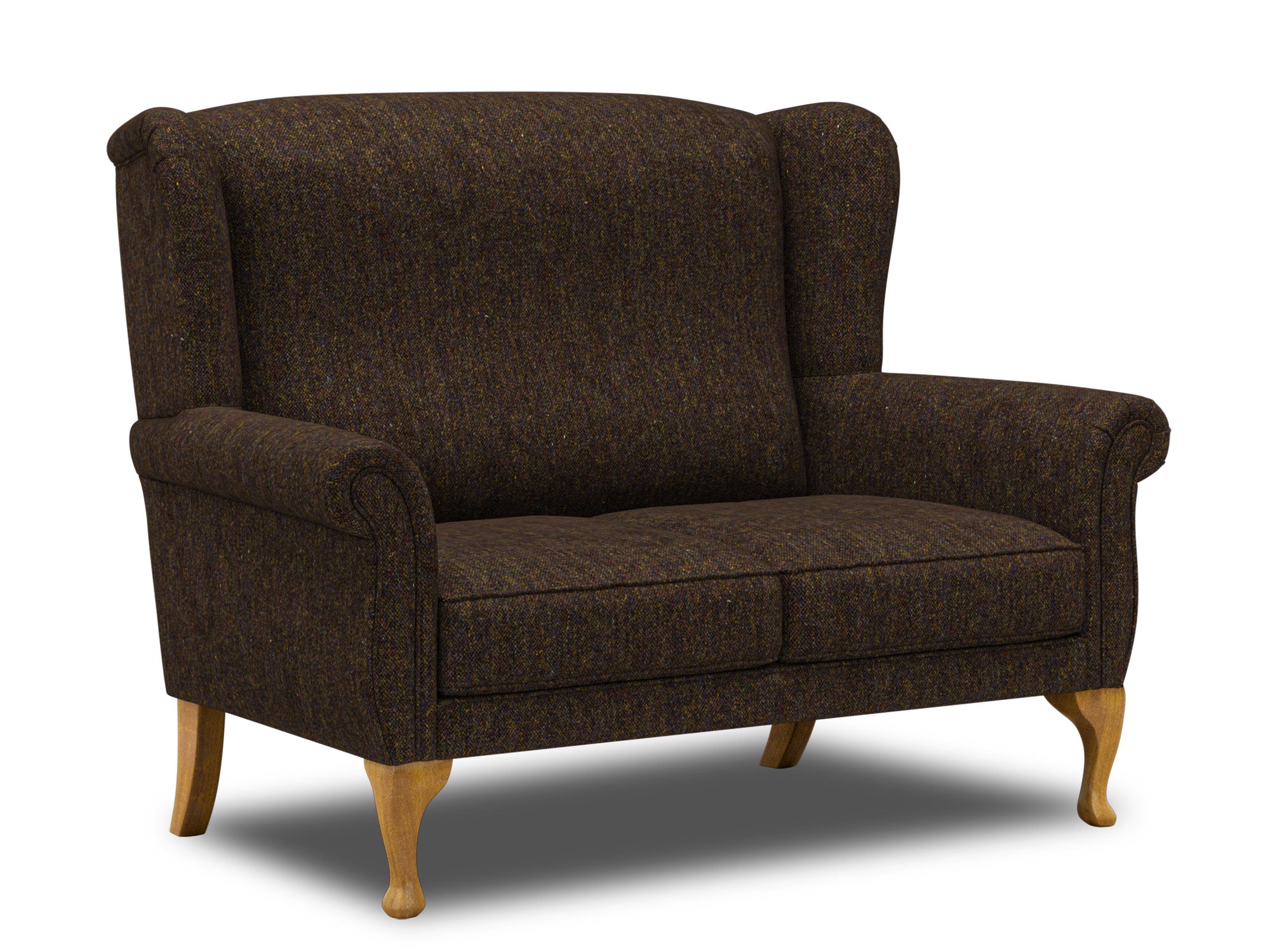 Harris Tweed Barleycorn Gorse Dalton Medium Sofa