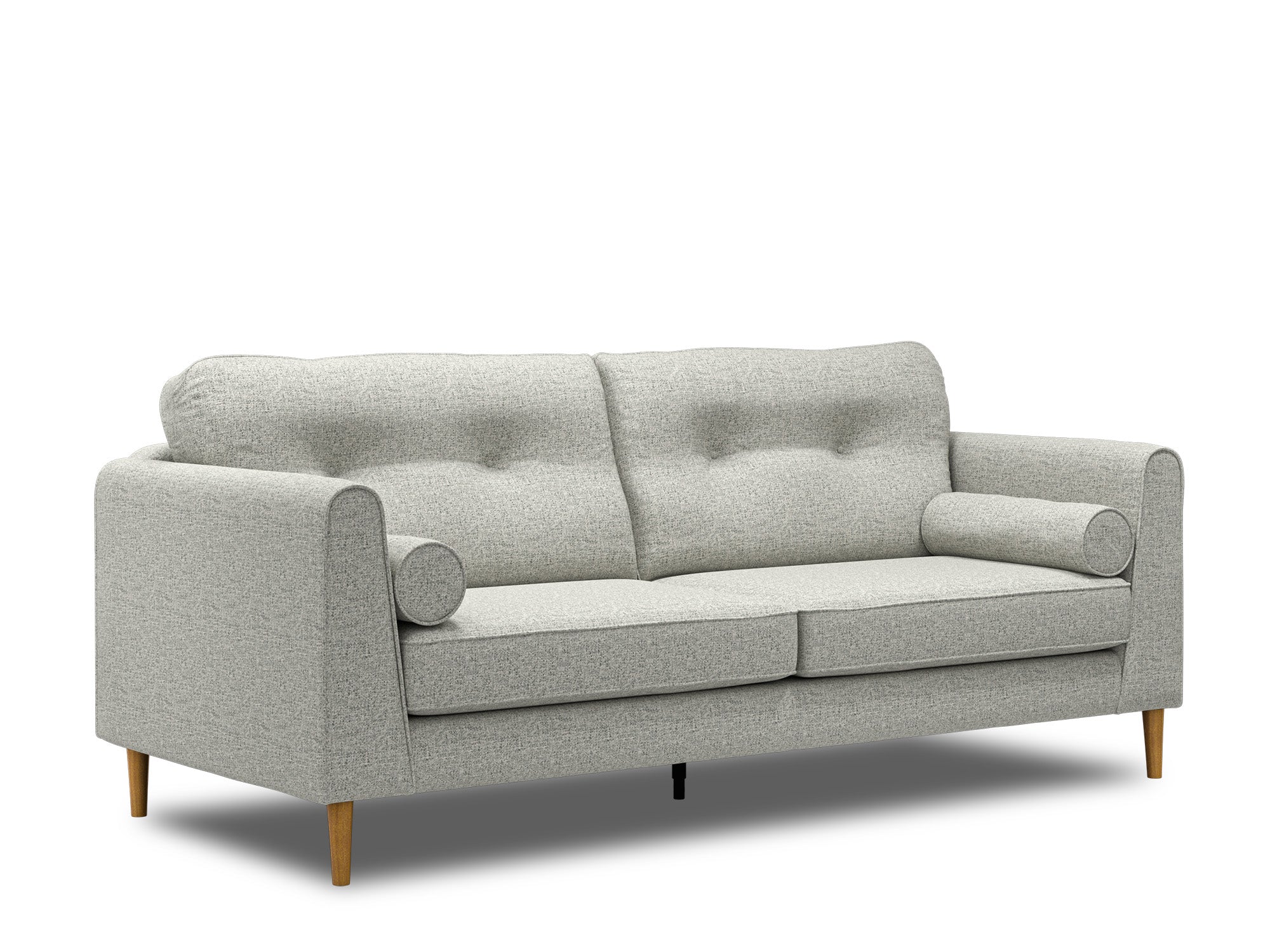 Harris Tweed Harris Light Grey Madison Large Sofa – All About Tweed