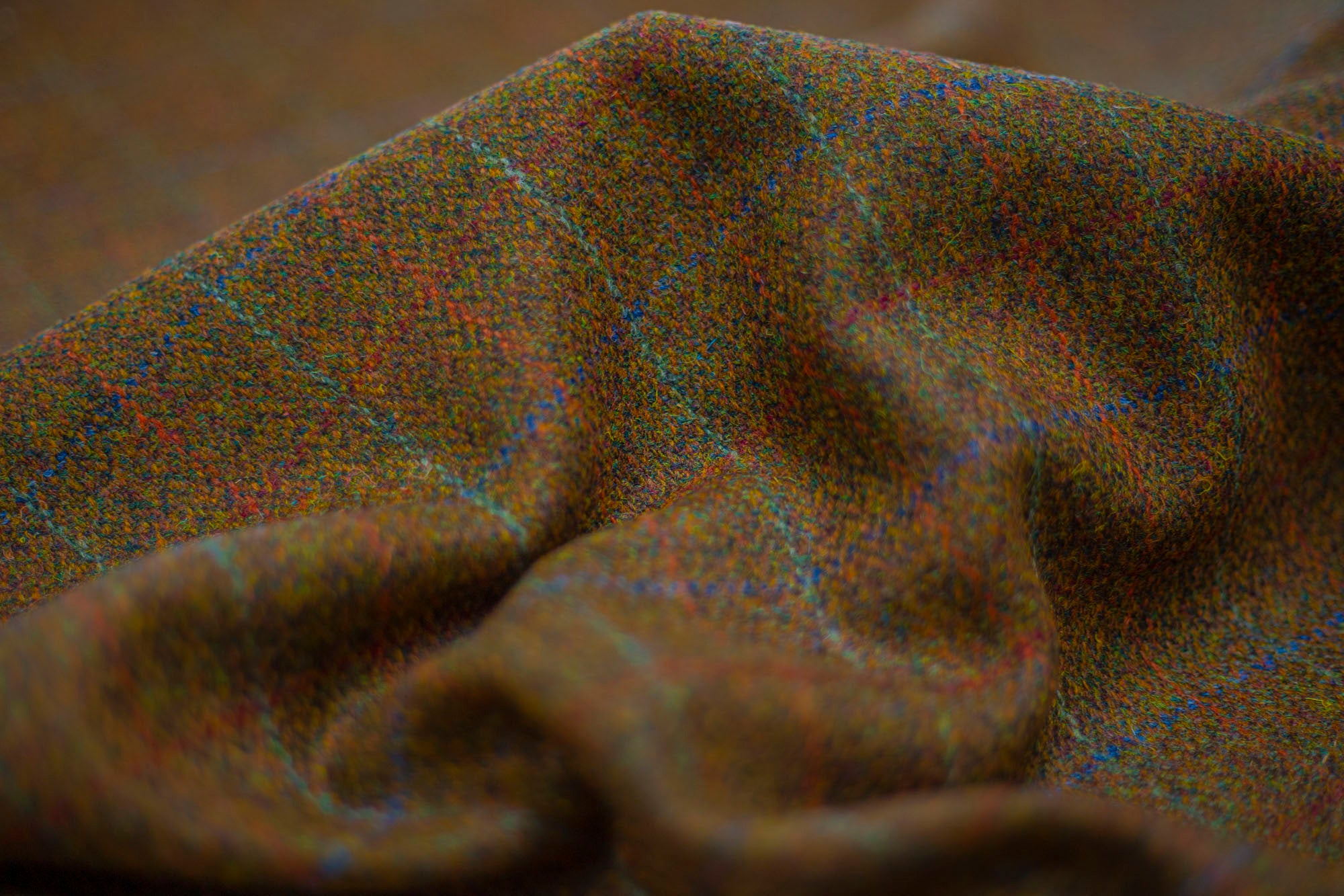 Products in Harris Tweed Check Marigold Fabric Products