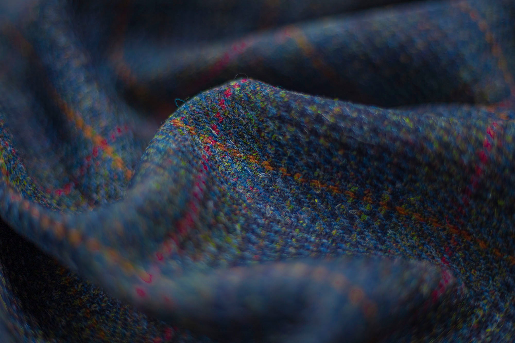 Products in Harris Tweed Check Midnight Fabric Products