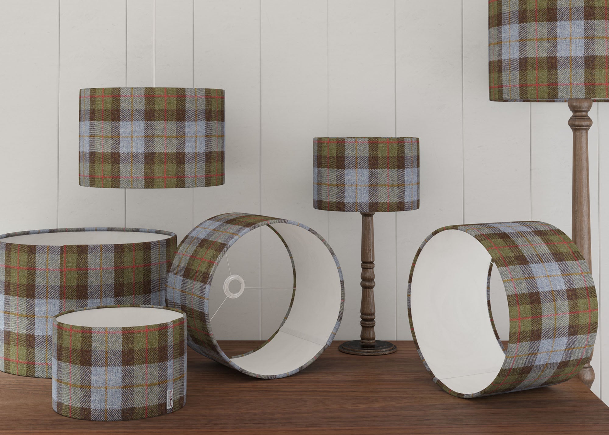 Harris Tweed Lampshades