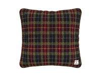 Harris Tweed Check Scarlet Cushion Cover