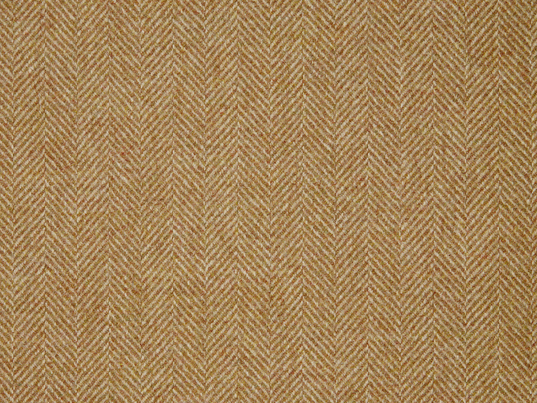 Abraham Moon Herringbone Camel Hudson Dining Chair Fabric Image 1