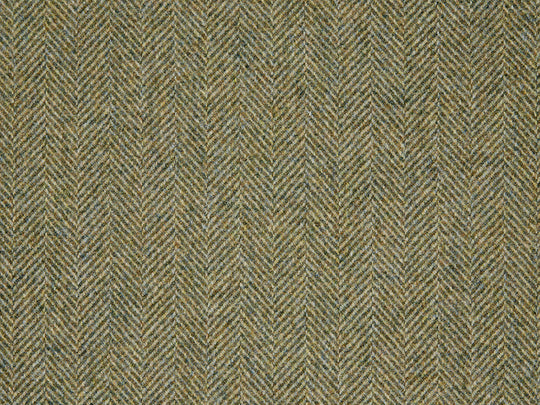 Abraham Moon Herringbone Green Hudson Dining Chair Fabric Image 1