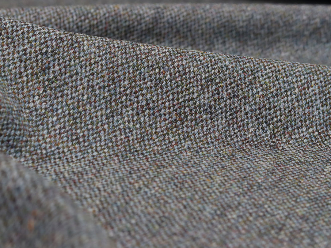 Harris Tweed Barleycorn Sky Hudson Dining Chair Fabric Image 2