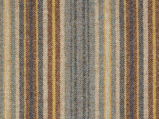 Abraham Moon Burleigh Denim Gold Hudson Dining Chair Fabric Image 1