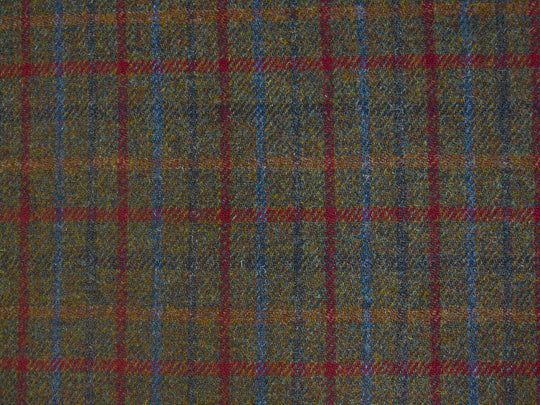 Harris Tweed Check Hazel Hudson Dining Chair Fabric Image 1