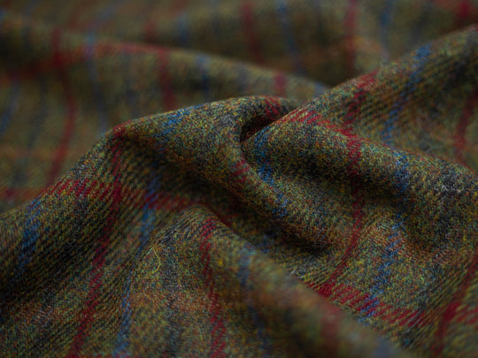 Harris Tweed Check Hazel Hudson Dining Chair Fabric Image 2
