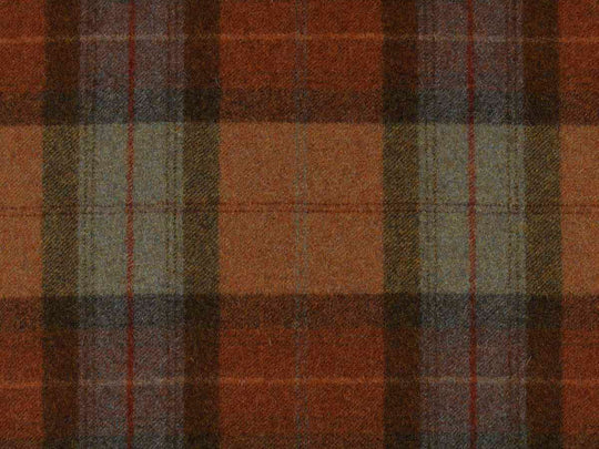 Abraham Moon Skye Burnt Orange Hudson Dining Chair Fabric Image 1