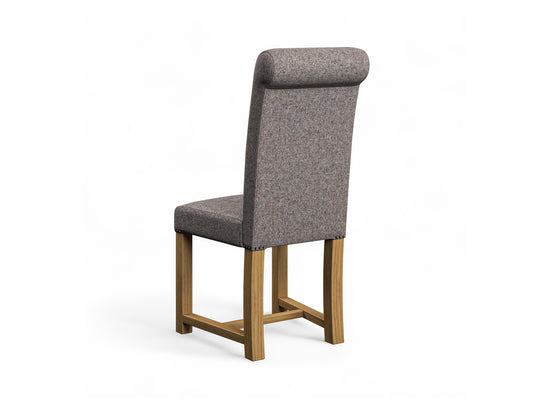 Abraham Moon Donegal Slate Hudson Dining Chair Back Image