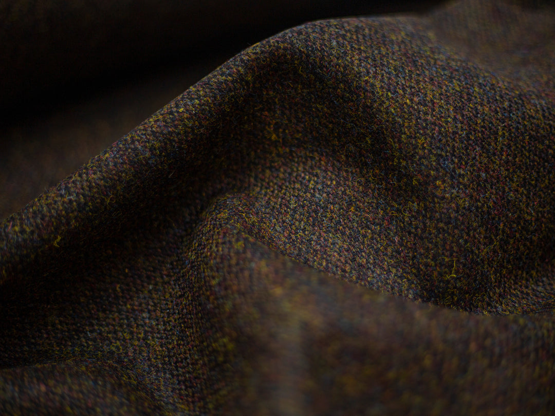 Harris Tweed Barleycorn Gorse Hudson Dining Chair Fabric Image 2