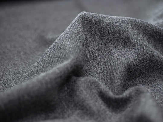 Harris Tweed Harris Dark Grey Hudson Dining Chair Fabric Image 2