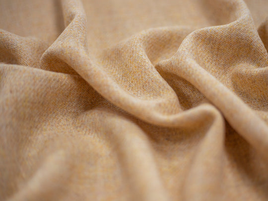 Harris Tweed Harris Yellow Hudson Dining Chair Fabric Image 2