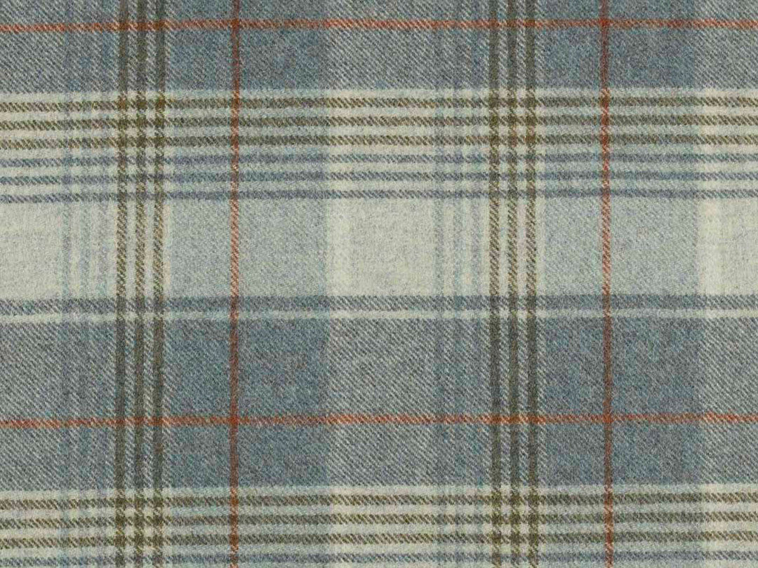 Abraham Moon Tartan Mint Hudson Dining Chair Fabric Image 1
