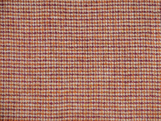 Harris Tweed Tweed Rust Hudson Dining Chair Fabric Image 1