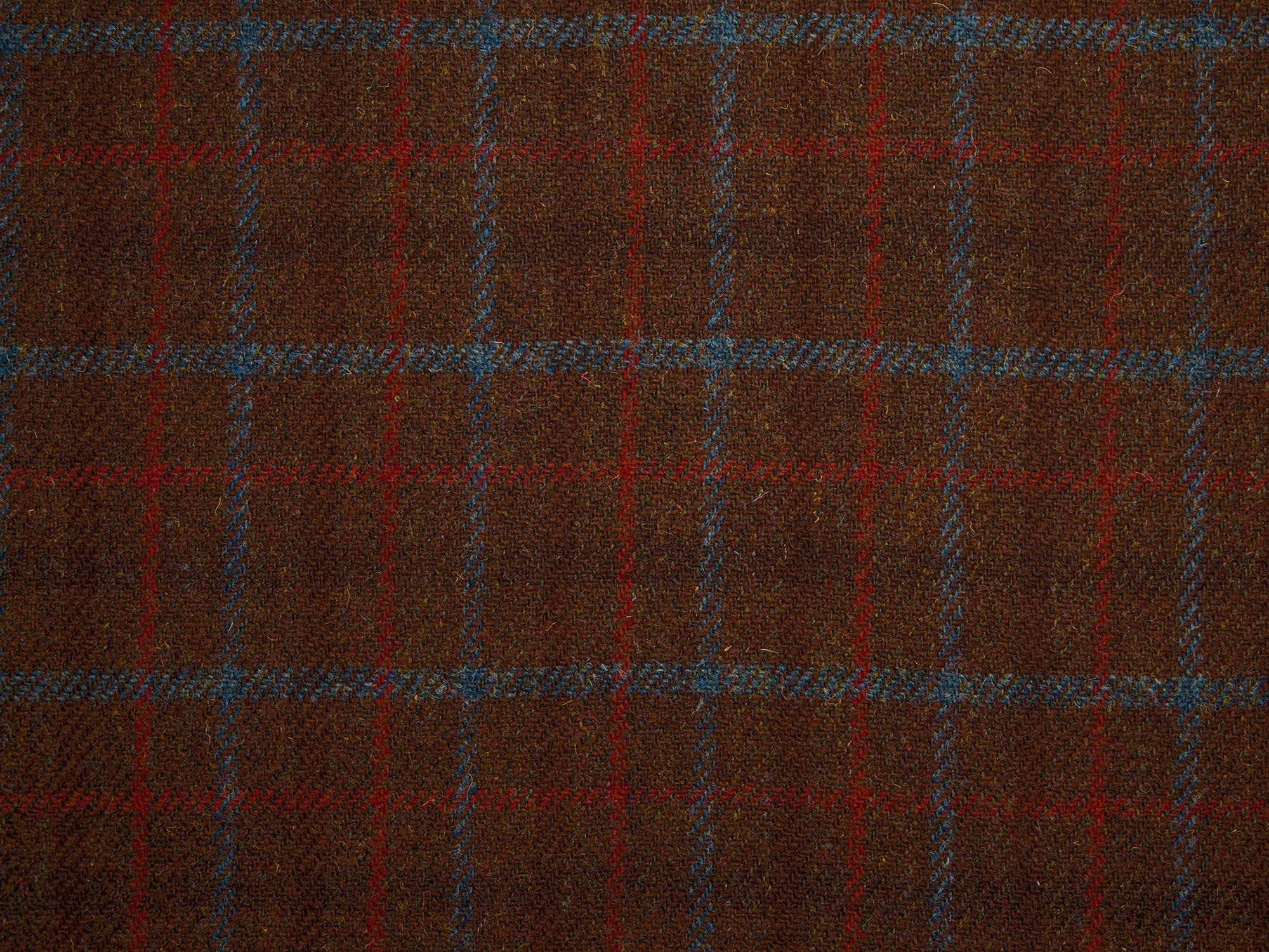 Harris Tweed Check Cocoa Fabric Sample – All About Tweed