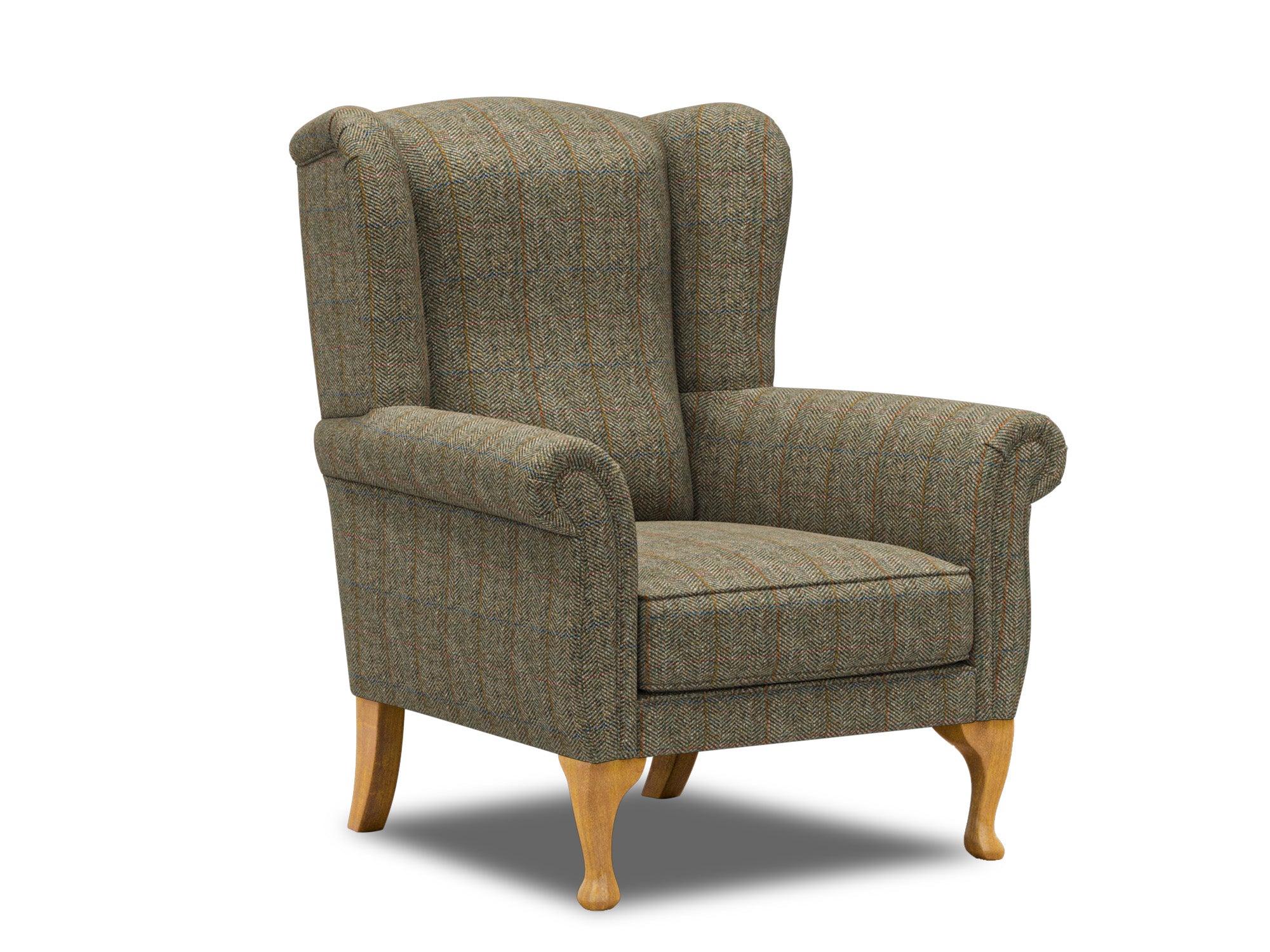 Harris Tweed Armchairs | Wool Upholstered Chairs | AAT – All About