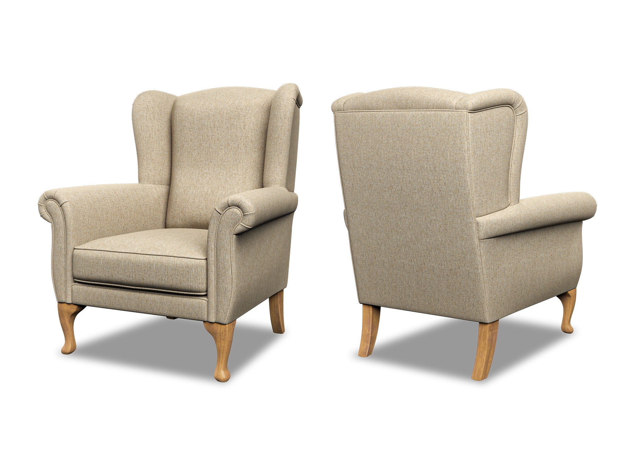 Harris Tweed Harris Green Harper Armchair – All About Tweed